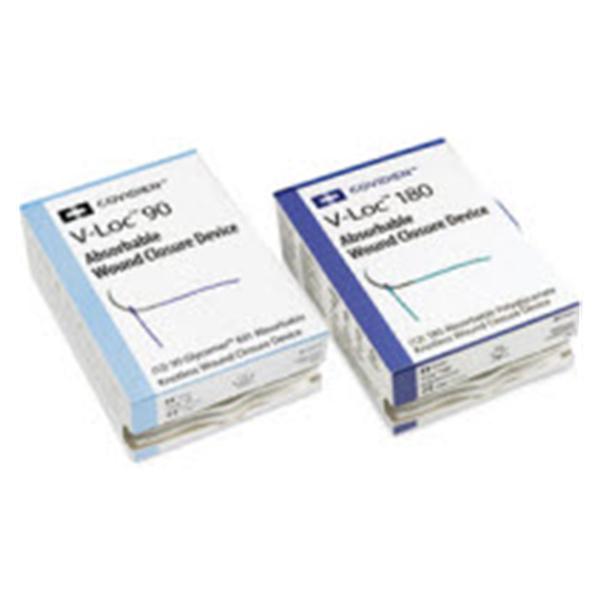 Suture 3-0 Polyglyconate SK V-LOC 180 Green 9